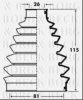 BORG & BECK BCB6075 Bellow, driveshaft